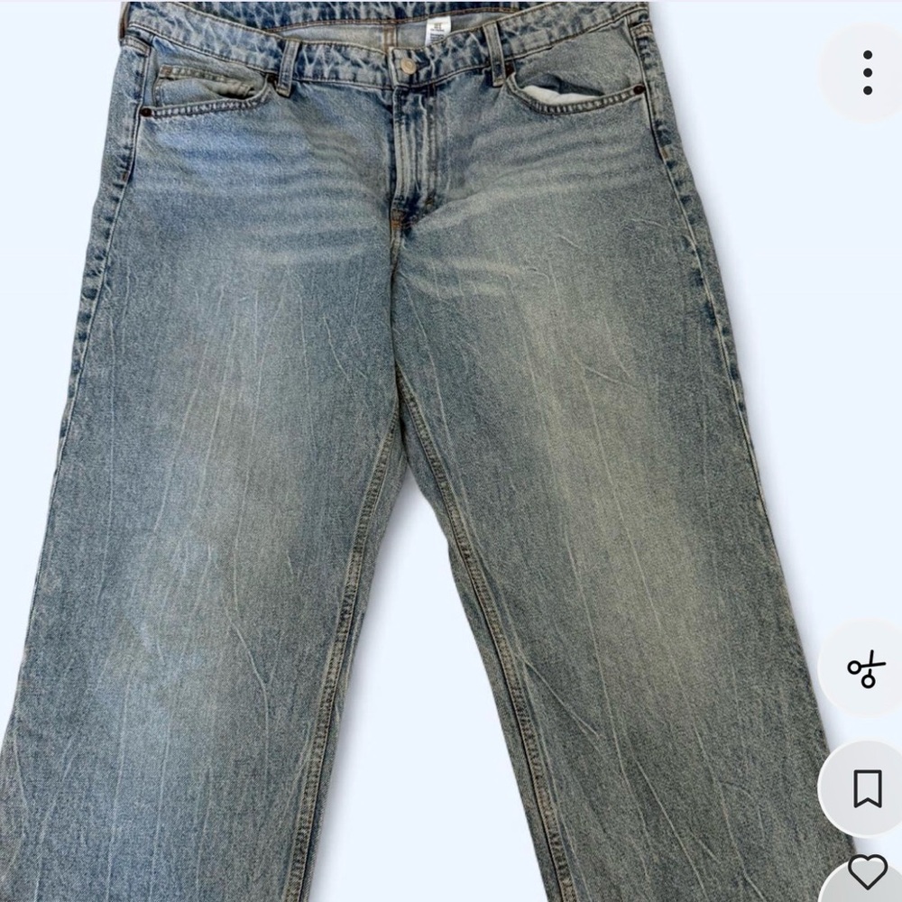 H&M Light Blue Relaxed Men's Jeans